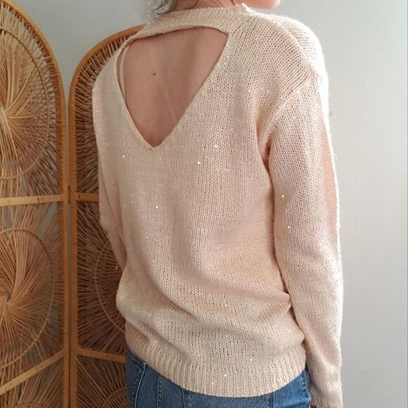 Forever 21 Sequin Sweater M - Picture 2 of 9